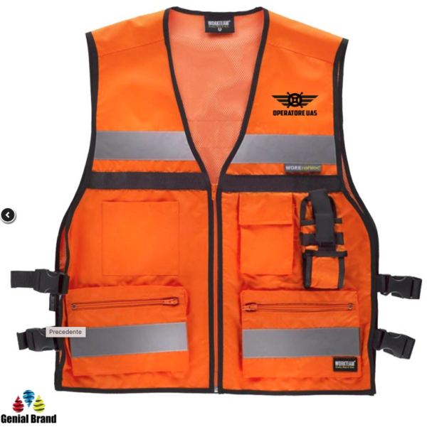 Gilet Operatore UAS in vari colori