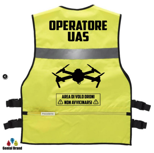 Gilet Operatore UAS in vari colori