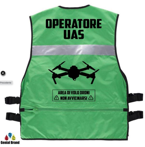 Gilet Operatore UAS in vari colori