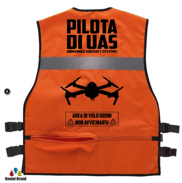 Gilet Pilota UAS vari colori