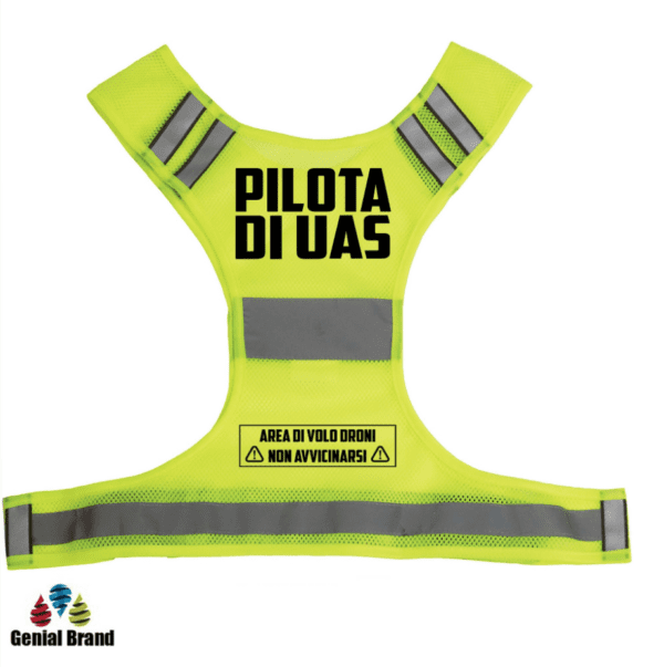 Gilet uas pilot traspirante